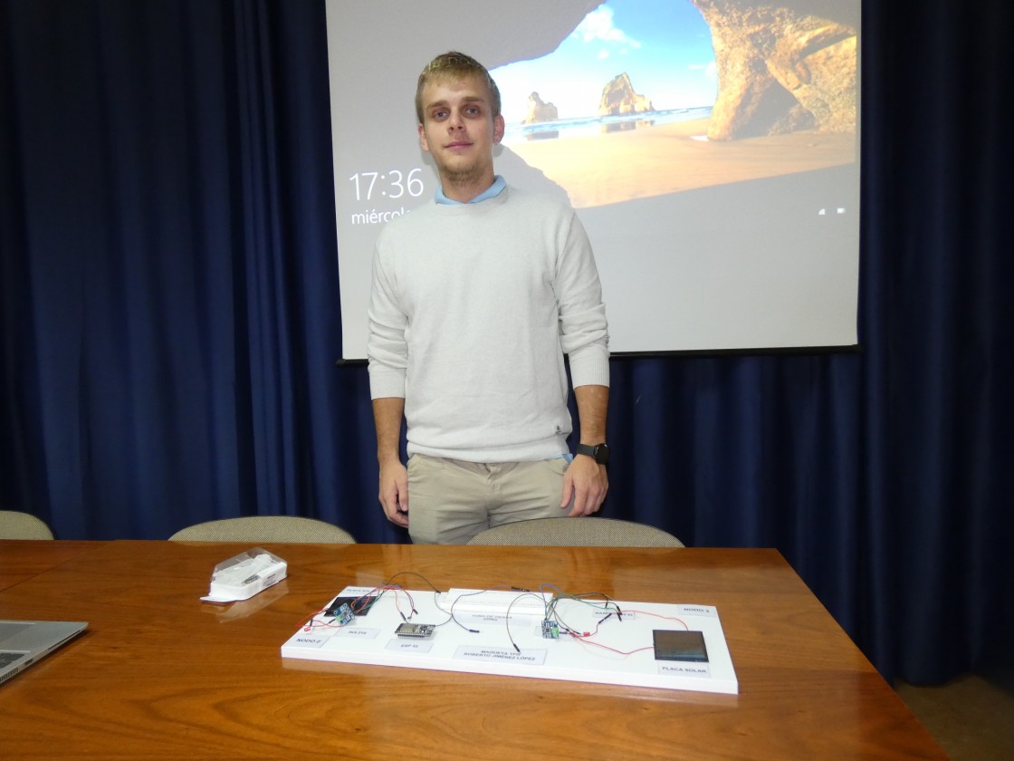 Roberto Jiménez López, graduado en Ingeniería Informática por la EUPT: “Con el TFG he aprendido algo nuevo con las bases que me habían dado en la carrera”