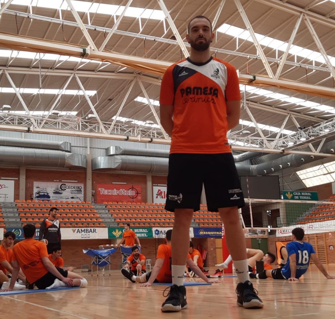 Carlos Caballero, preparador físico del Pamesa Teruel Voleibol: “Personalizamos mucho las cargas aunque siempre dentro de un contexto global”