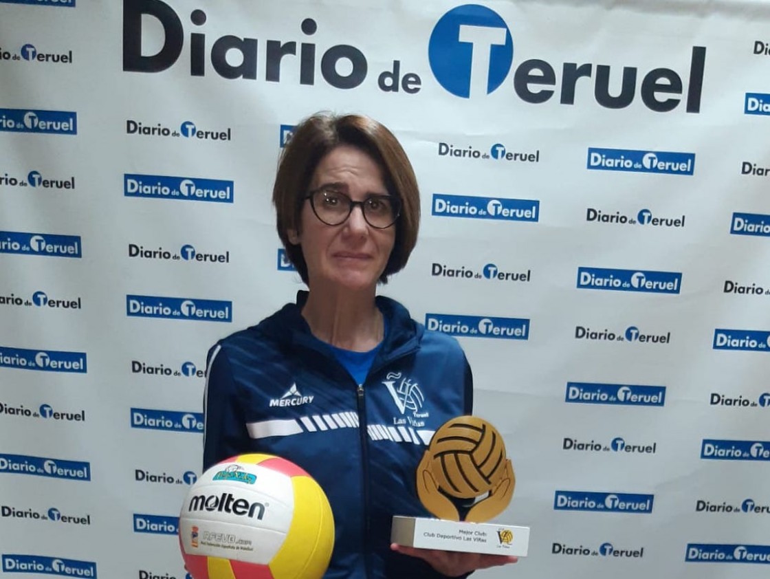 Nuria García, coordinadora de voleibol en Las Viñas: 