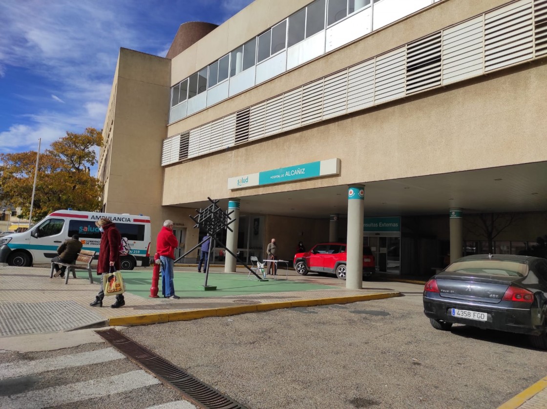 La ocupación de camas por pacientes de covid sigue en aumento en los hospitales de Teruel