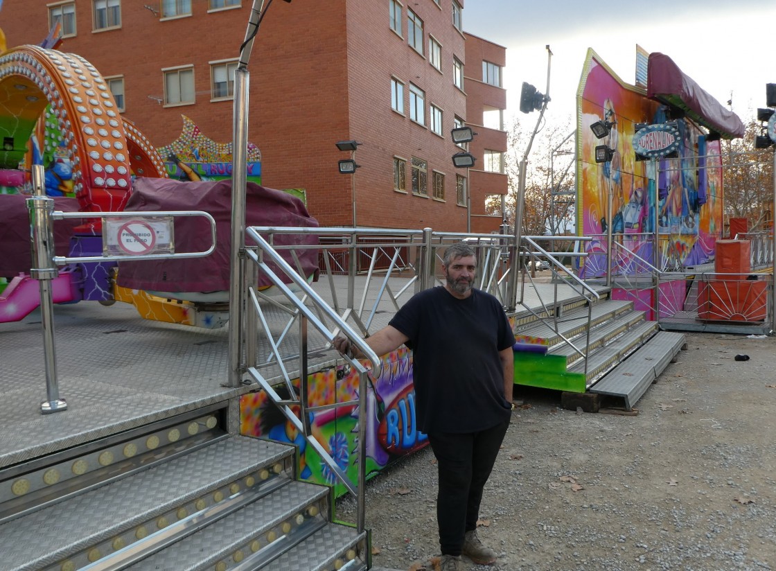 Ángel Barata, tesorero de la Asociación Turolense de Feriantes: