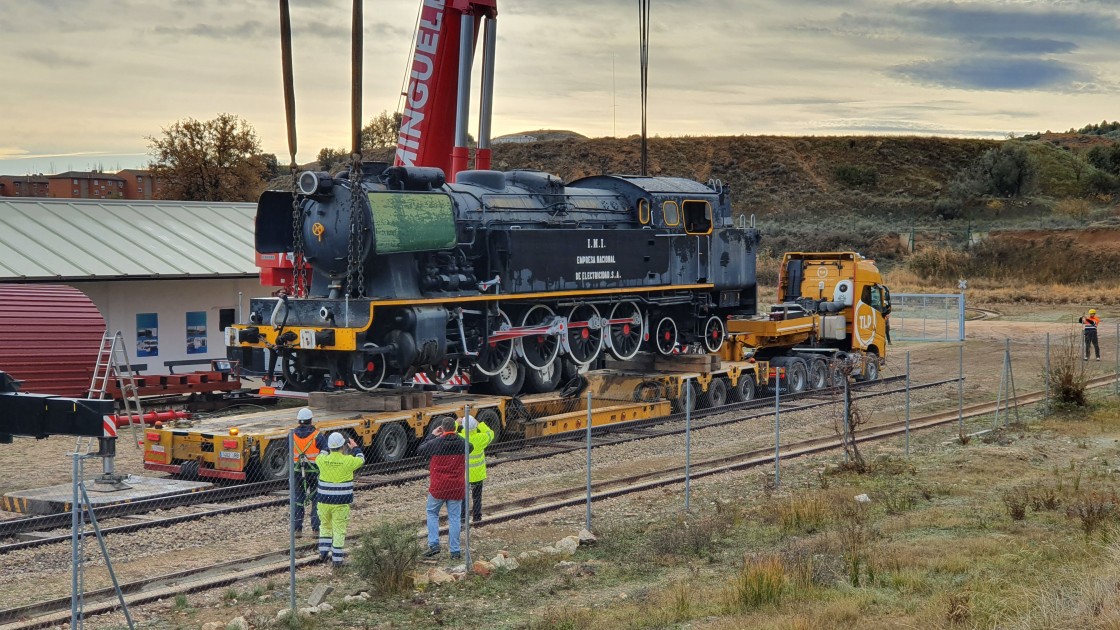 Endesa cede la locomotora Samper al Museo Minero de Andorra