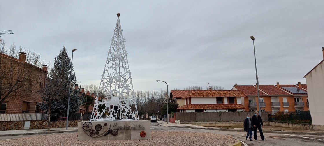 El año que Calamocha estuvo a -30 ºC: una escultura de José Azul recuerda la histórica efeméride del 17 de diciembre del año 1963