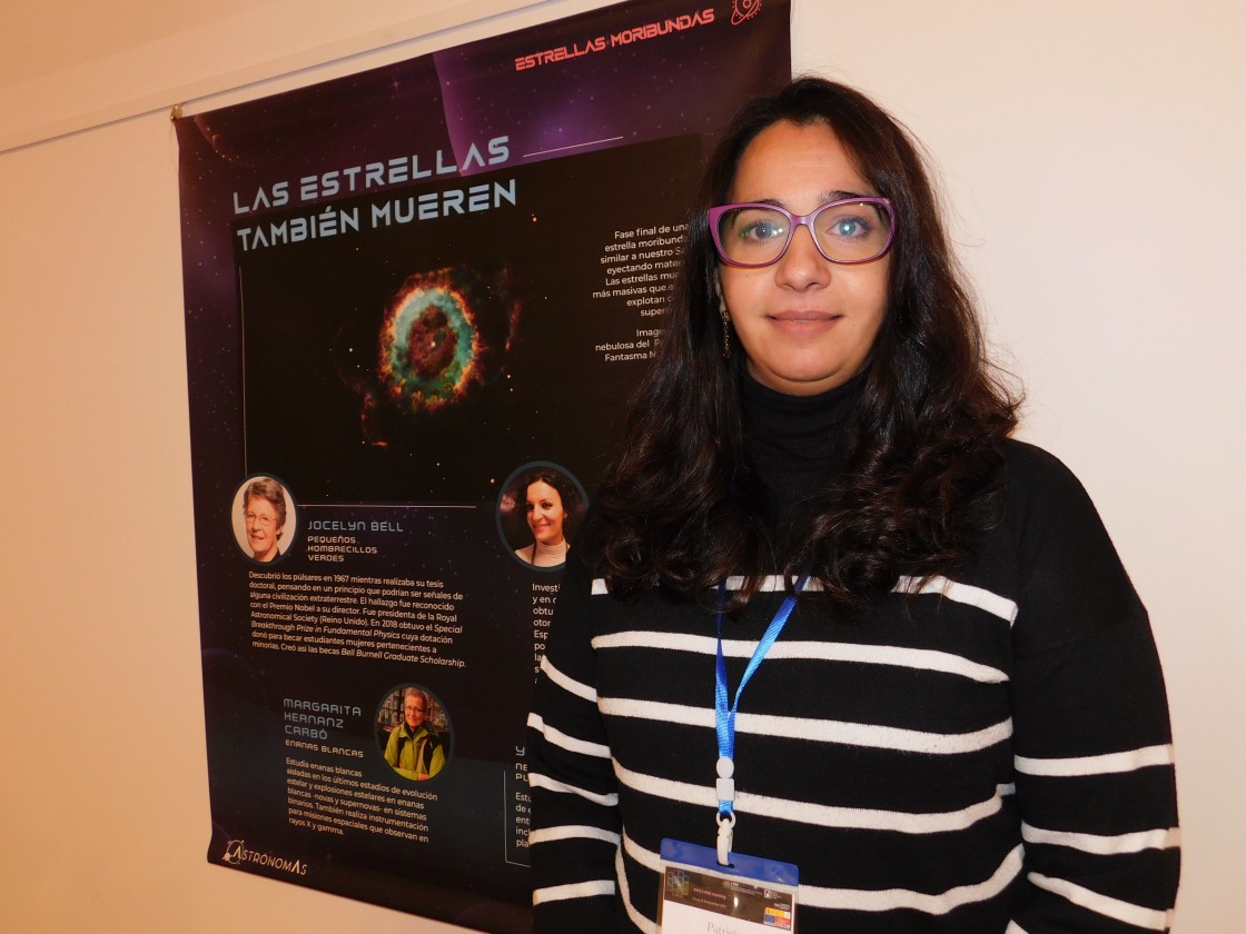 Patricia Cruz, astrofísica, investigadora del Centro de Astrobiología en Madrid: