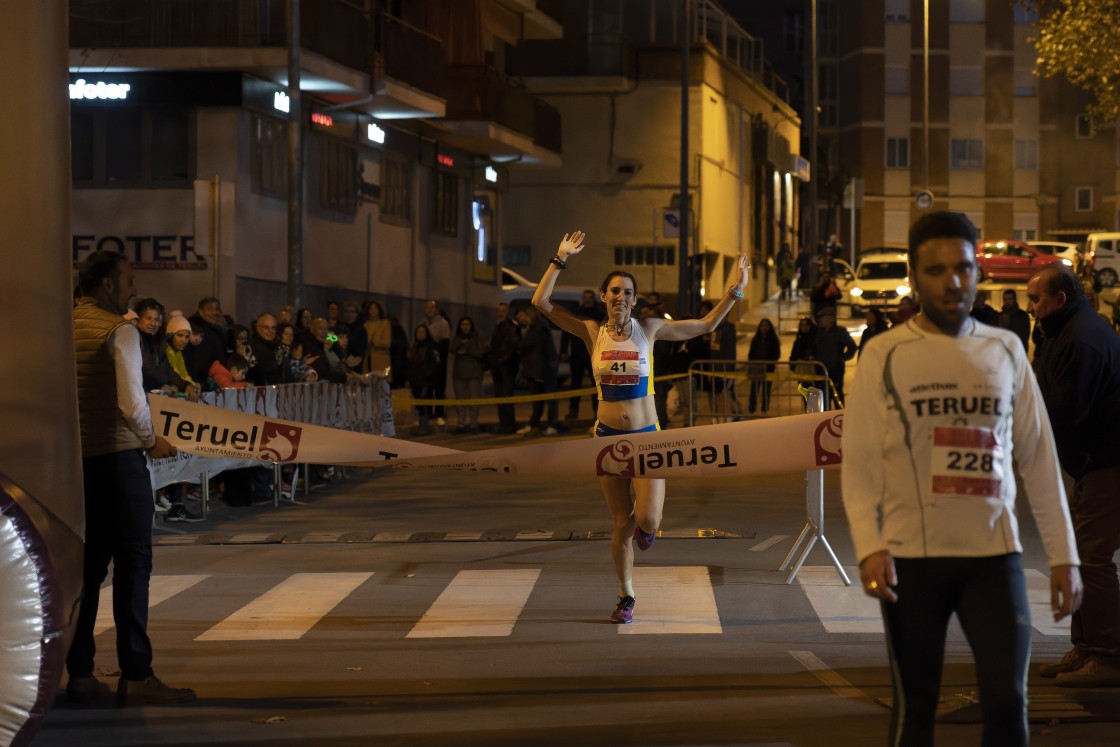 Elena Martín, ganadora de la San Silvestre de Teruel: 