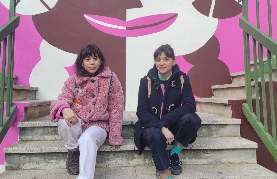 Nuria Bellver y Raquel Fanjul, dúo artístico Cachetejack: