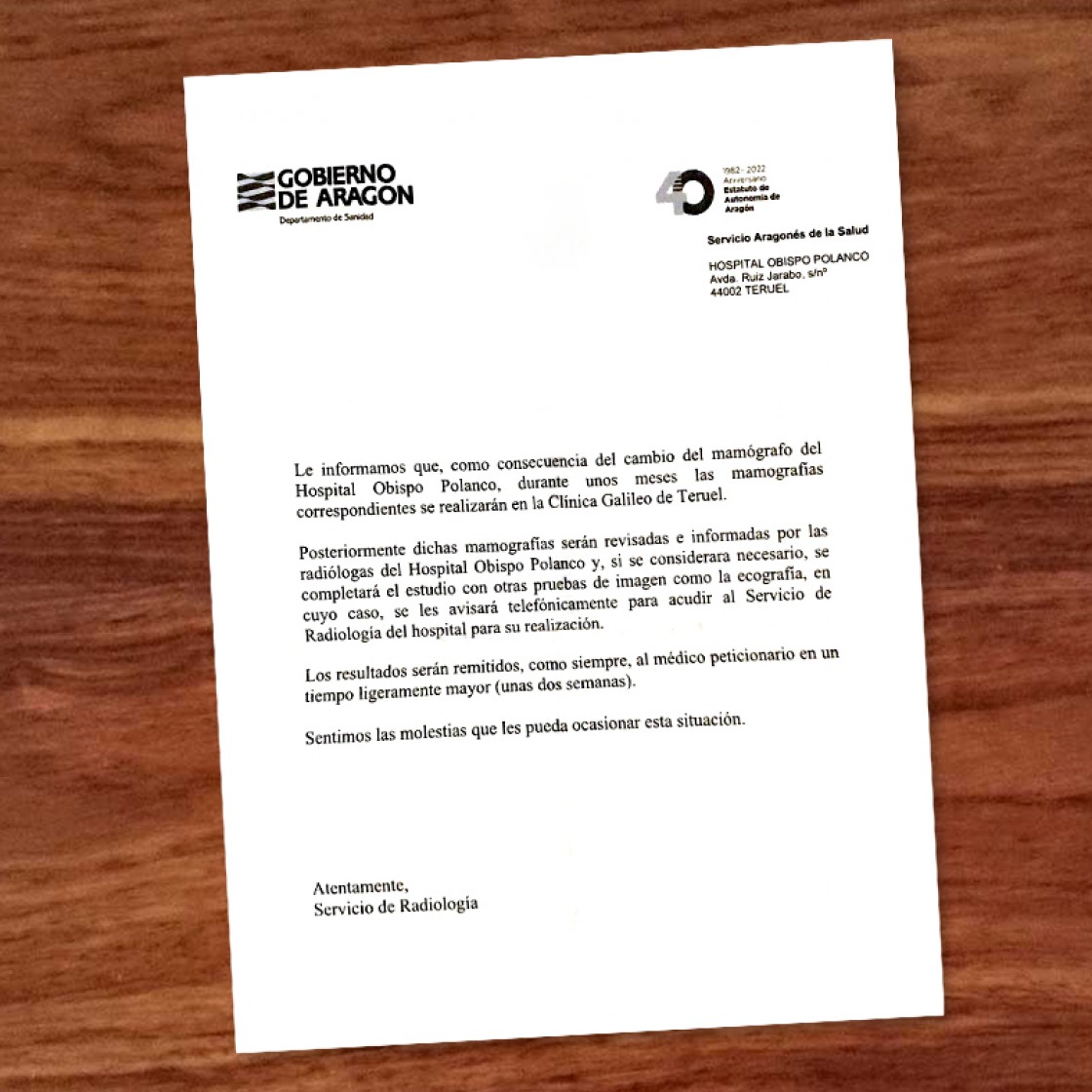El PP desvela que desde octubre se derivan mamografías desde el Obispo Polanco a la privada
