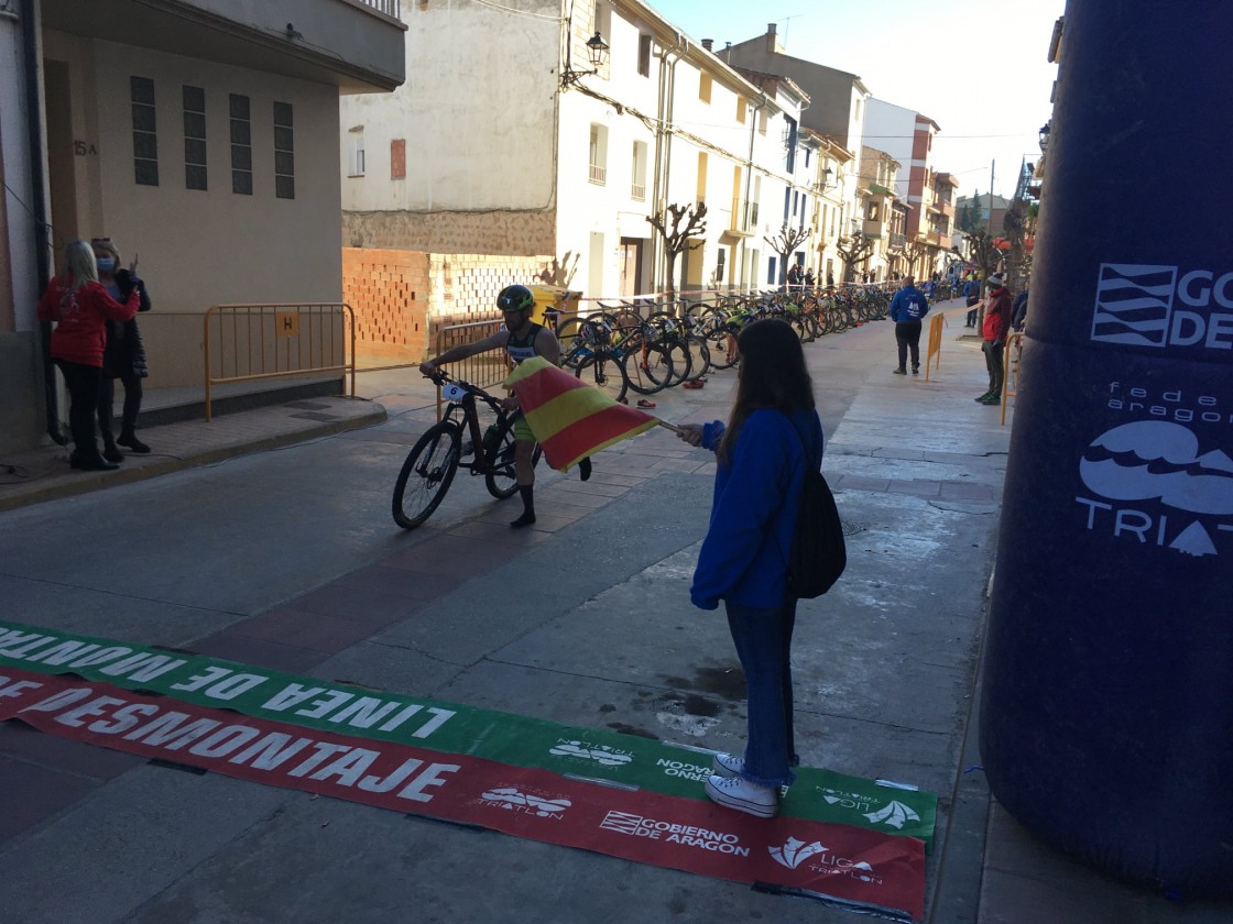 Híjar inaugura el calendario de 2023 con su Duatlón Cross