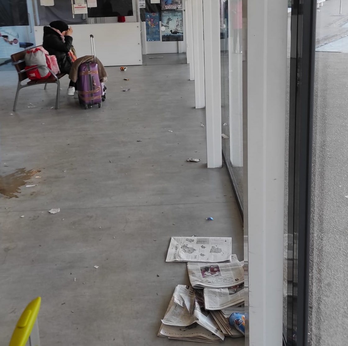 Alcañiz anuncia ahora que se hará cargo de cerrar la estación de buses por las noches