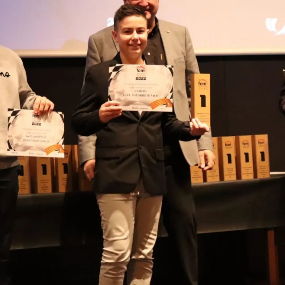 Raúl Navarrete, premiado por la Federación Catalana