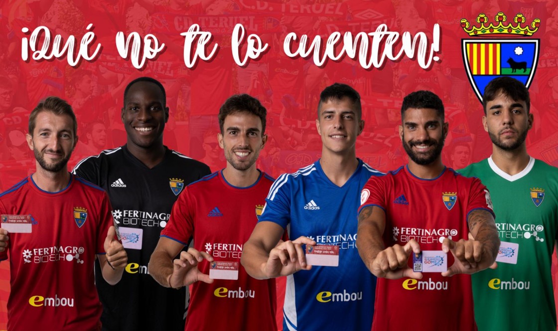 El CD Teruel lanza la campaña de abonos para la segunda vuelta