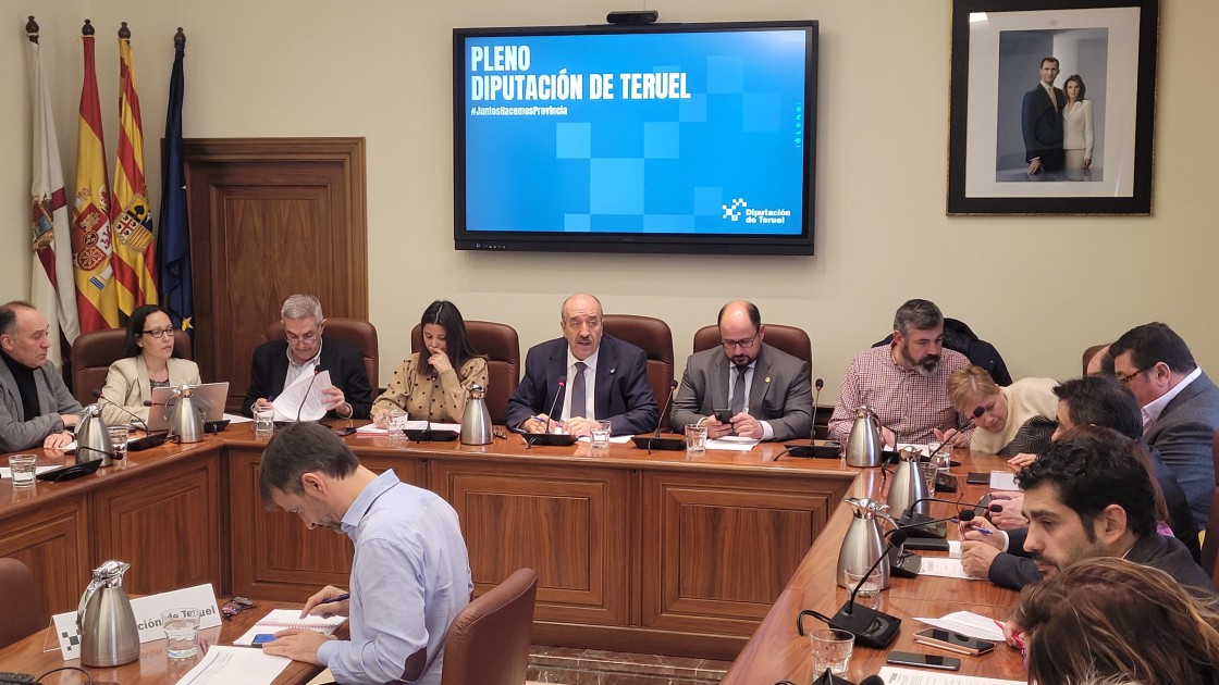 Los pueblos de la provincia de Teruel podrán acceder al Plan de Concertación de la Diputación en febrero