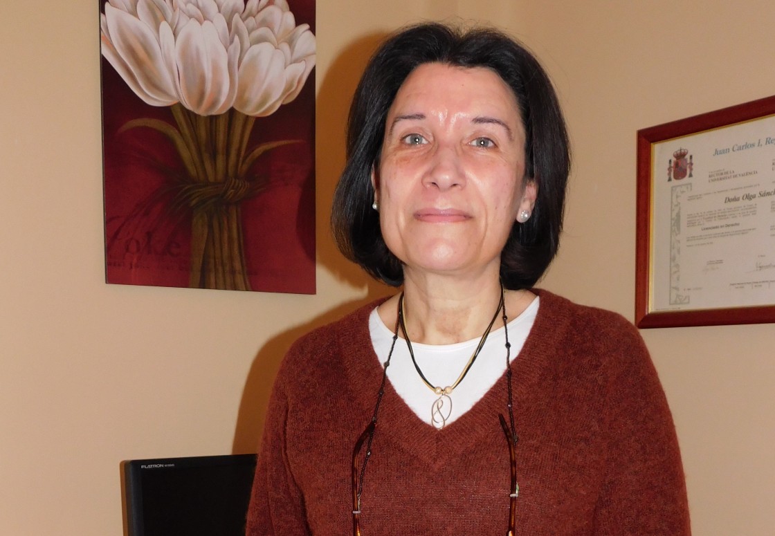 Olga Sánchez, presidenta de la Asociación de Vecinos del Ensanche: