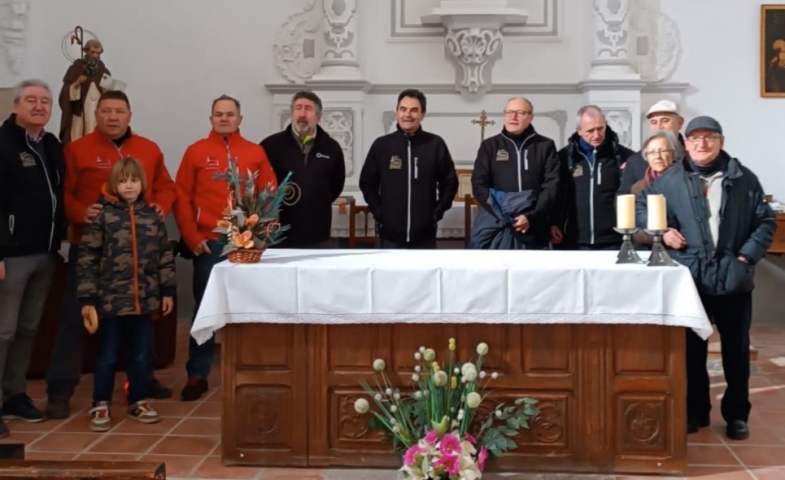 Rubielos de Mora celebra San Antón con procesión y bendición de animales