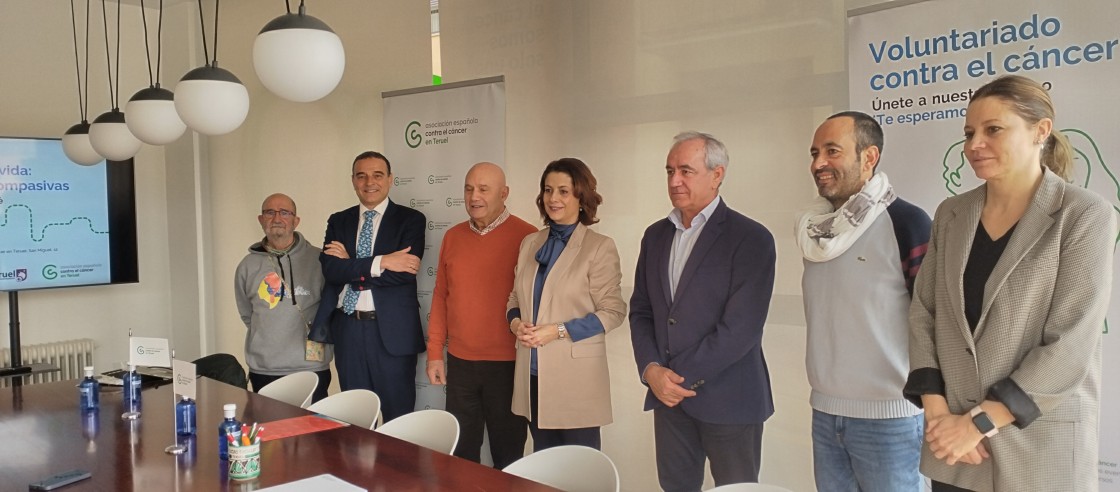 La AECC en Teruel traza las líneas para crear una comunidad compasiva