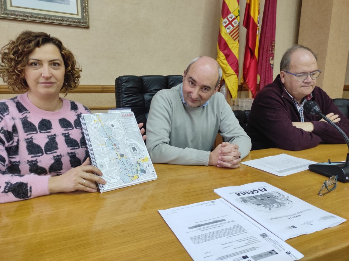 Alcañiz planea revitalizar el centro comercial con un proyecto de reforma estética y urbana