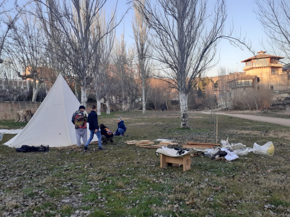 La Concordia  de Alcañiz vuelve  a tomar la calle después de dos años