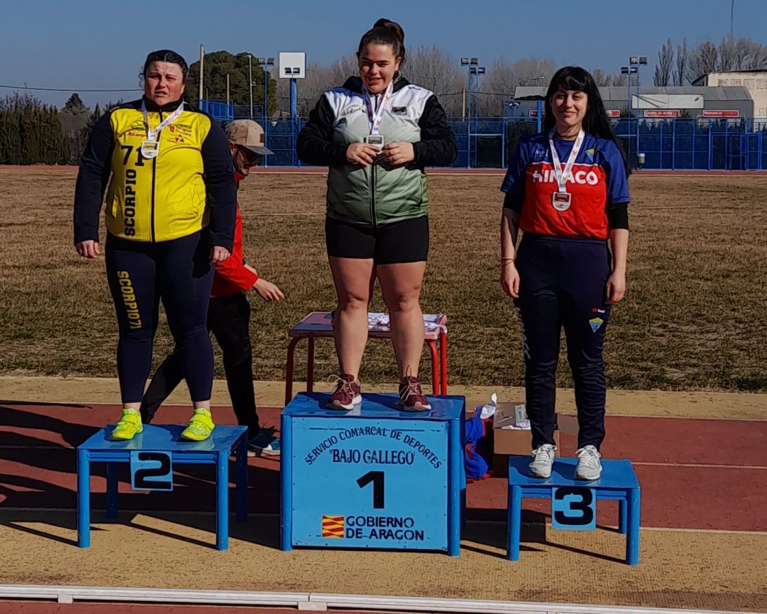 Gran fin de semana de los turolenses en los Campeonatos de Aragón