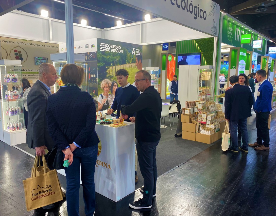 Empresas de Calanda están presentes en la feria de alimentos ecológicos Biofach, en Alemania