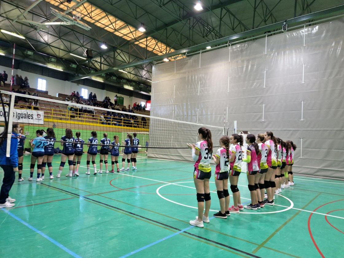 Igualdad a pesar de los abultados resultados en la liga provincial femenina de voleibol