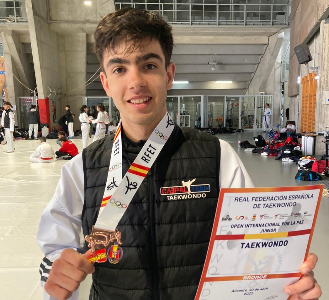 Ignacio Soriano, listo para el Campeonato de España de Taekwondo