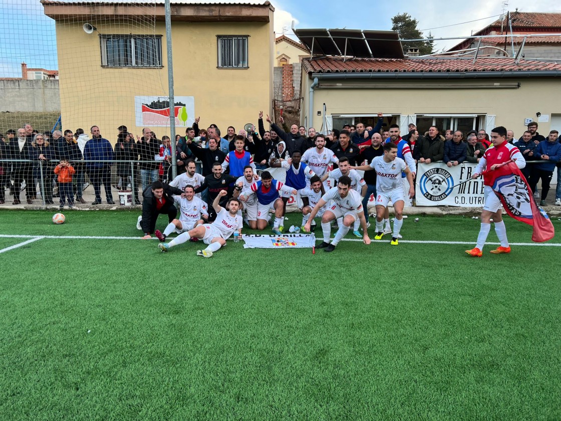 El Utrillas se lleva mucho más que un derbi frente al Calamocha (0-1)