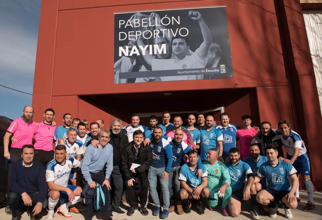 El genio ceutí de la Recopa de Europa da nombre al pabellón de Escucha