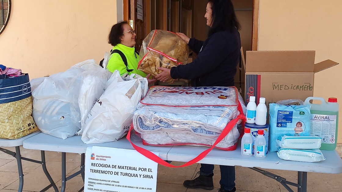 Utrillas muestra su solidaridad con los damnificados por los terremotos en Siria y Turquía