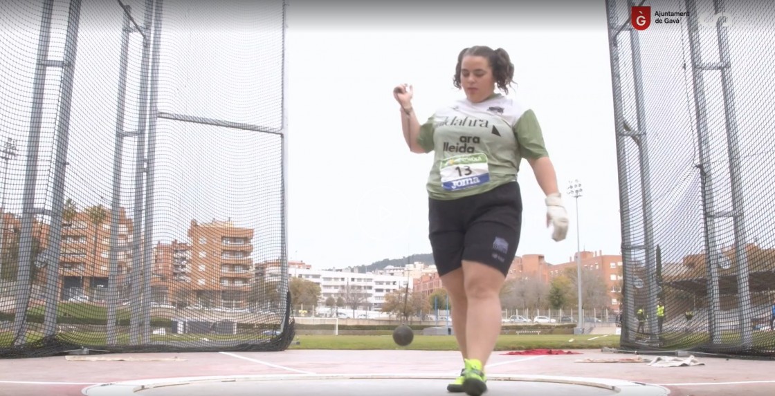 Elena Sanz iguala su mejor marca  de la temporada