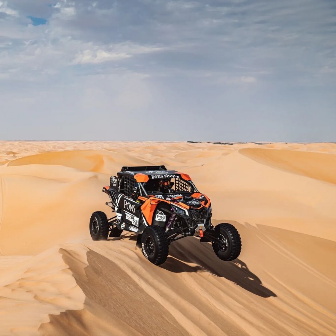 Mónica Plaza mantiene la regularidad en el cuarto día del Abu Dhabi Desert Challenge