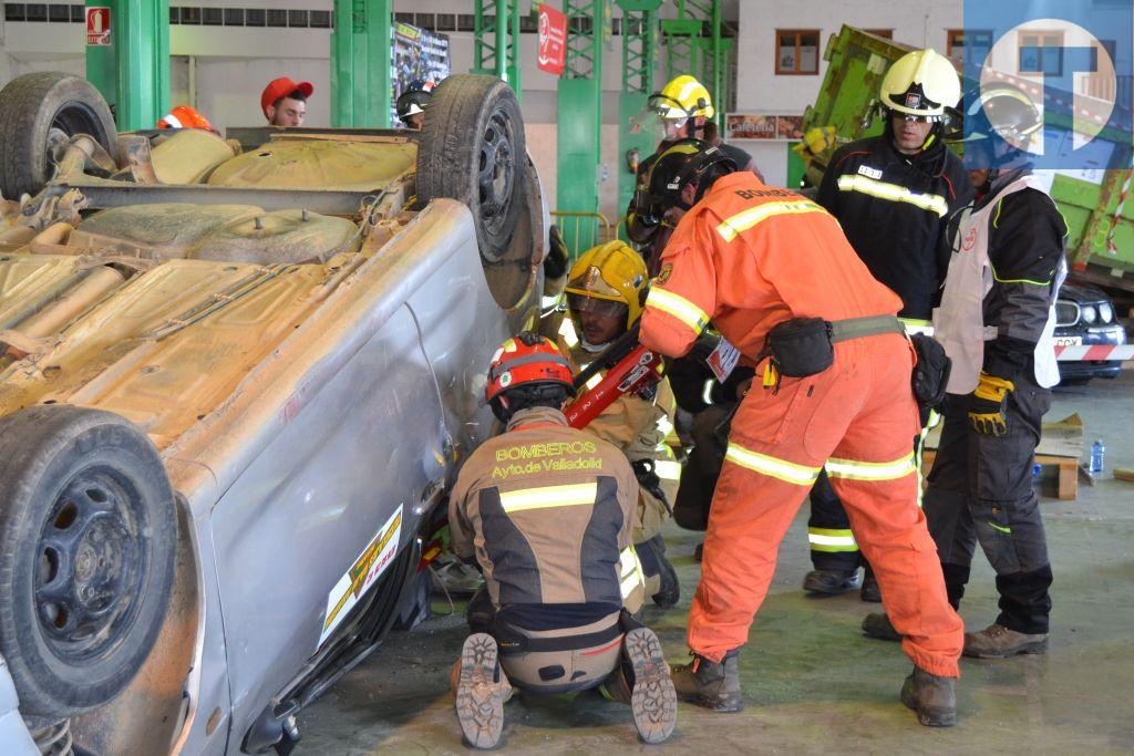 Los talleres de rescates en accidentes de tráfico cierran en Alcañiz su 