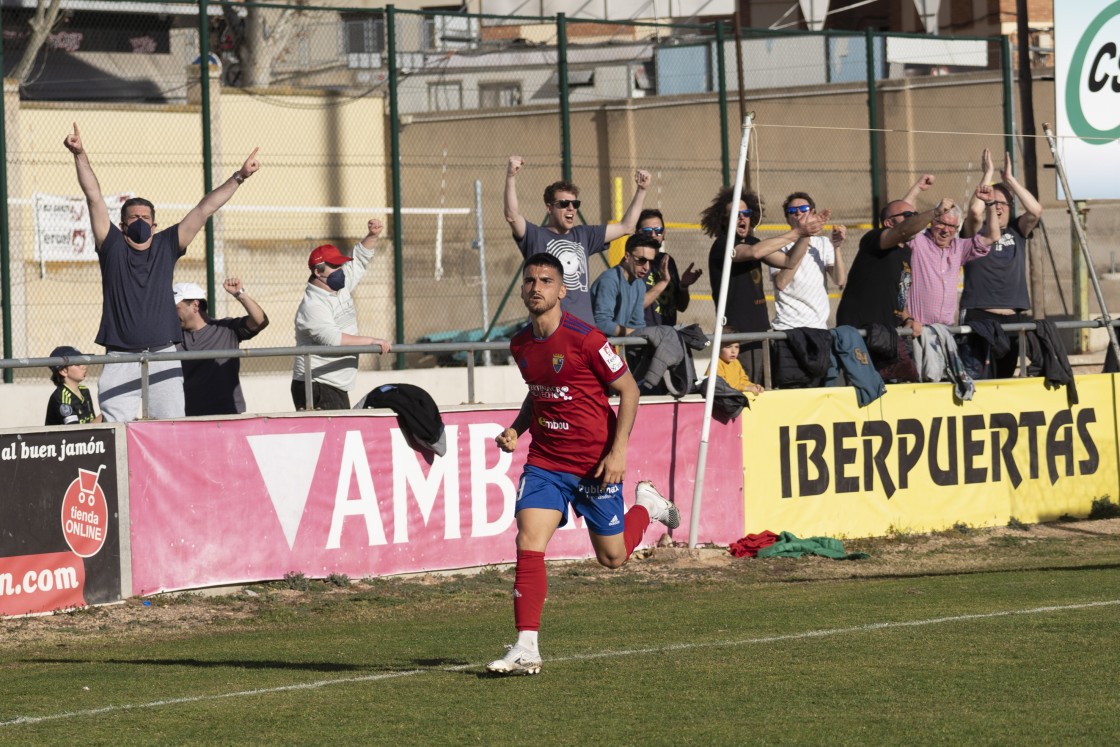 La delantera turolense se reconcilia con el gol tras un mes sin ver portería