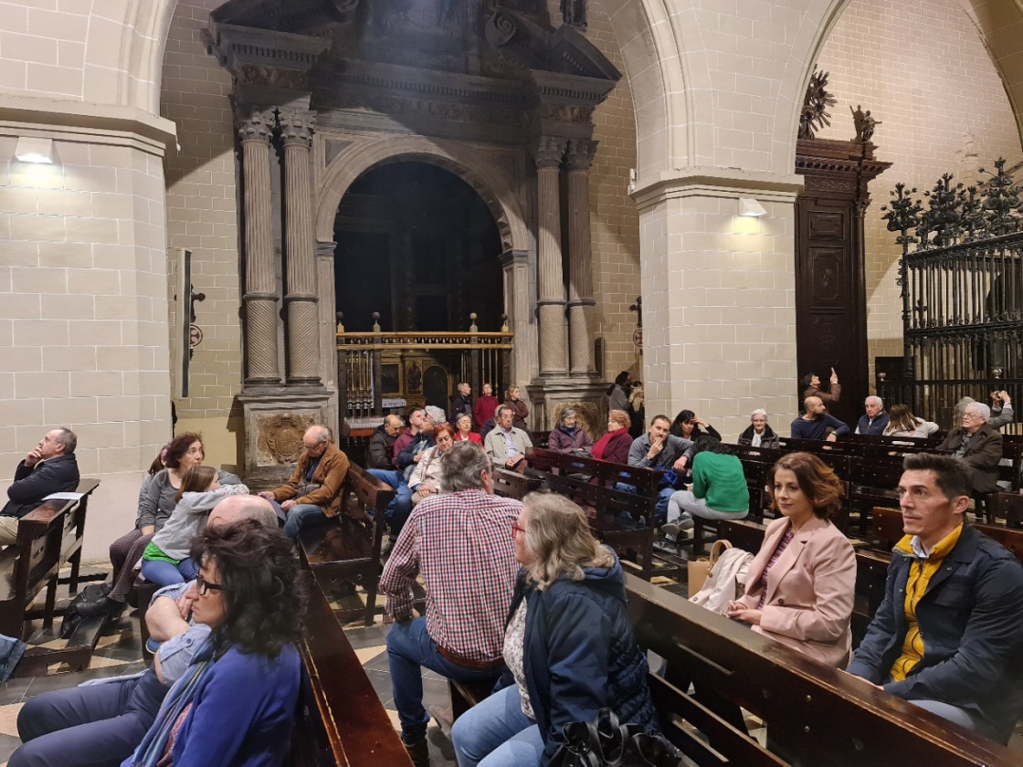 Alumnos del Conservatorio de Teruel, en el Ciclo de Órgano de la Catedral