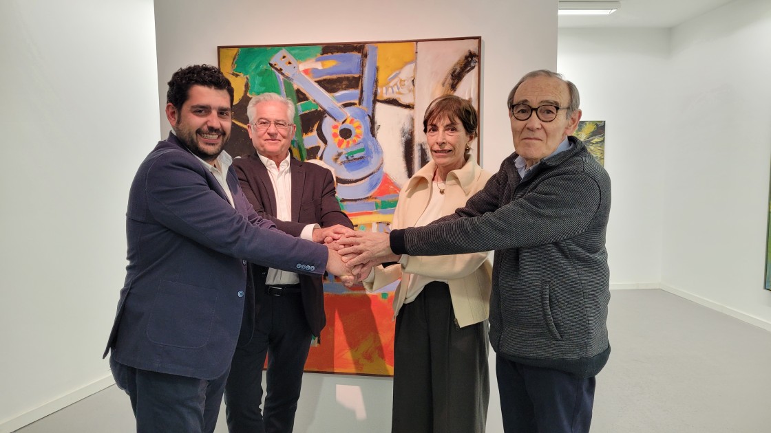 La Fundación Germán López y Marián Sanz donará a la  DPT su colección de arte español contemporáneo y su sede