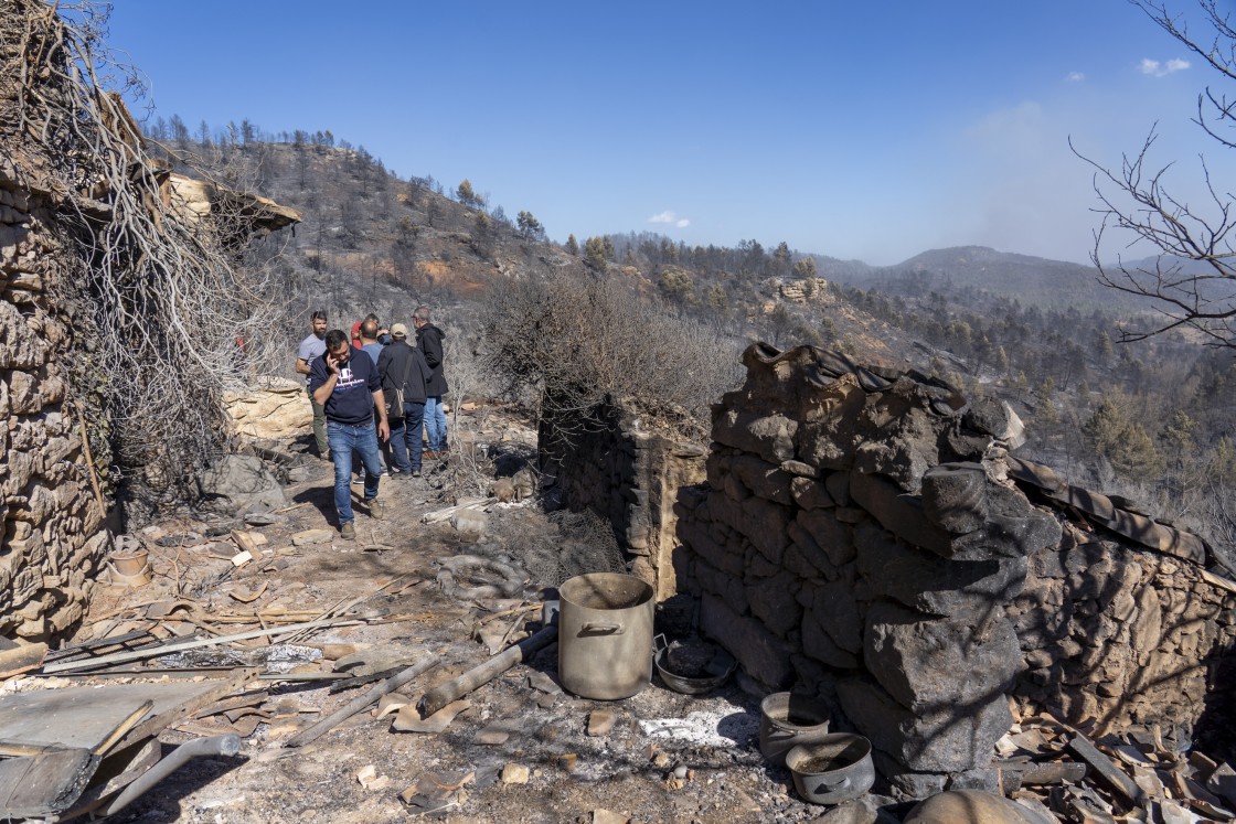 Los ocho vecinos desalojados de las aldeas de San Agustín ya han podido volver a sus casas