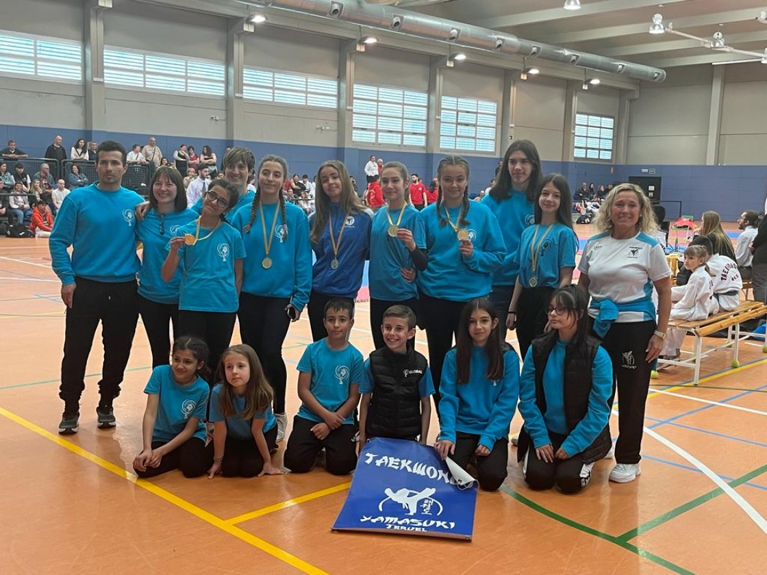 Siete taekwondistas turolenses seleccionados para el campeonato nacional