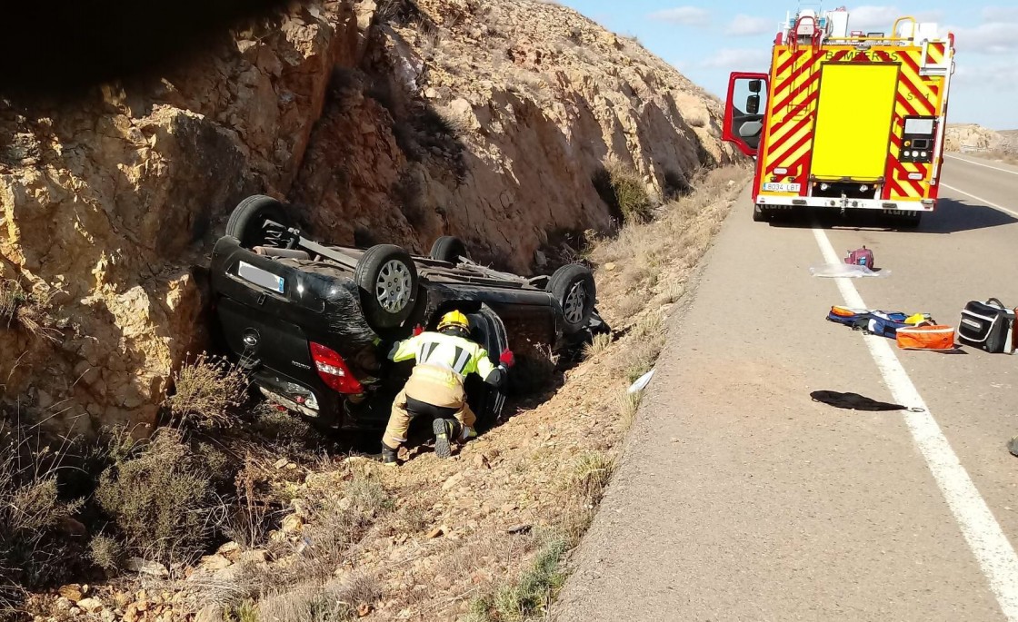 Las intervenciones del servicio de Bomberos de la Diputación de Teruel crecieron un 28% en 2022