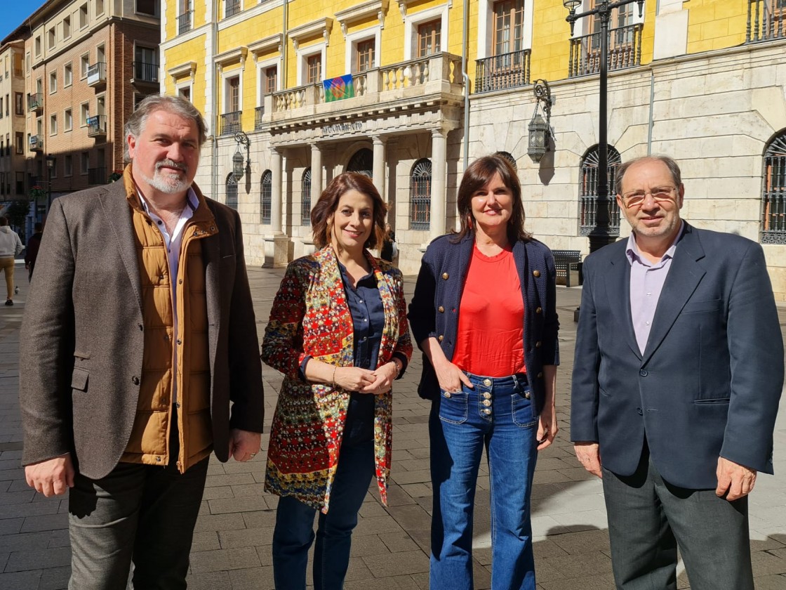 Buj y Allué esperan ratificar su sintonía en una candidatura del PP y ex militantes del PAR para el Ayuntamiento de Teruel