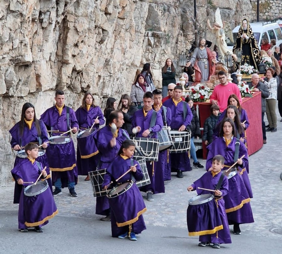 Albarracín se estremece al paso de la escena del Huerto y la Dolorosa