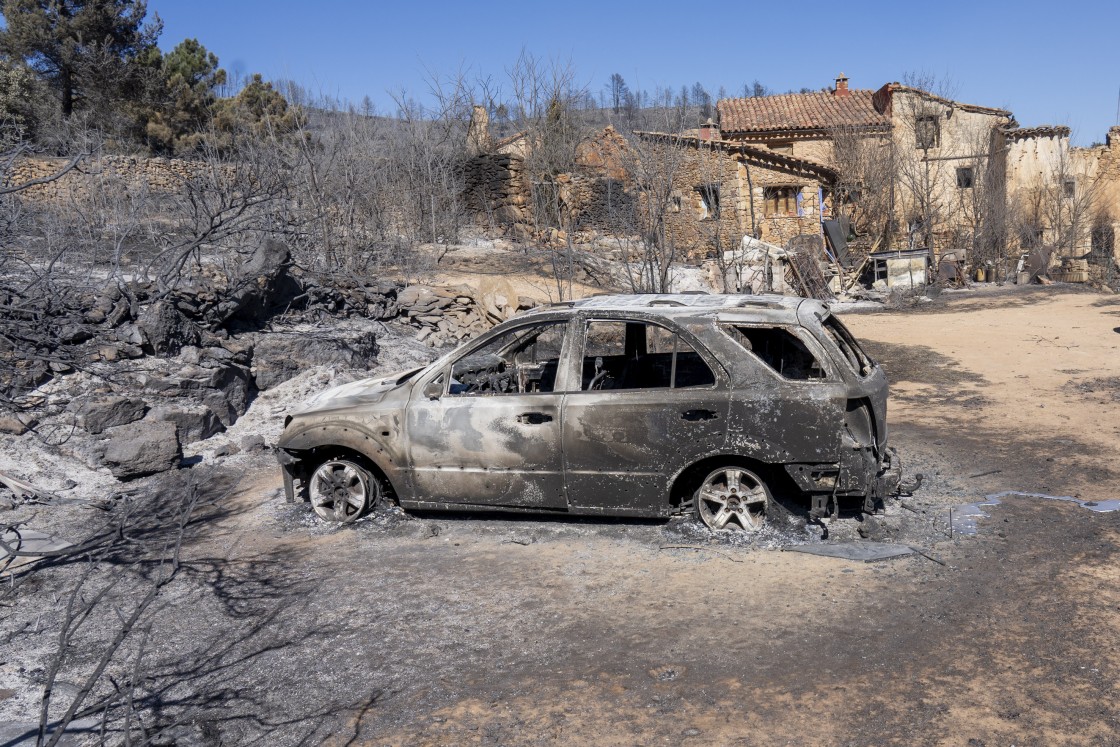 La provincia de Teruel registra los incendios más graves de Aragón en el primer trimestre
