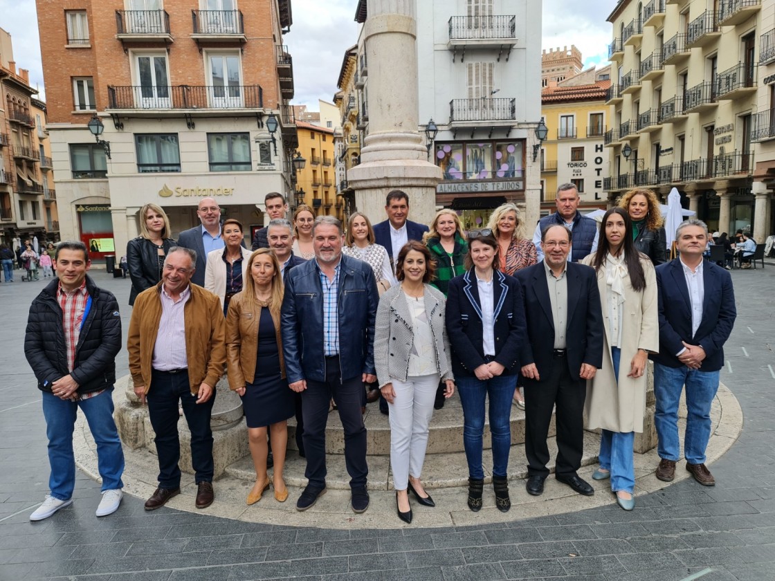 Ana Marín y Emma Buj encabezan las listas del Partido Popular a las Cortes por Teruel y al Ayuntamiento de la capital