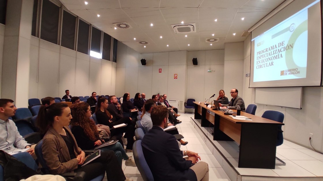 La tercera edición del Curso de Experto en Economía Circular arranca con 20 alumnos en Teruel