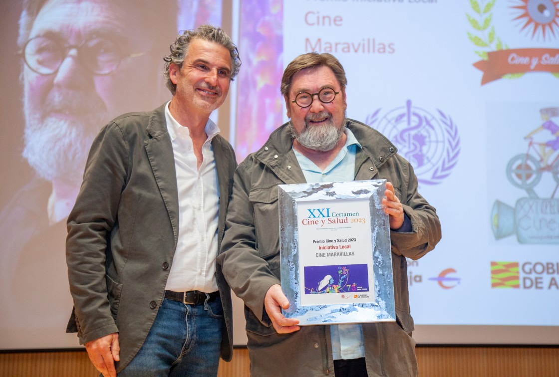 Nacho Navarro, el “mantenedor de ilusiones” del Cine Maravillas, premiado en Cine y Salud