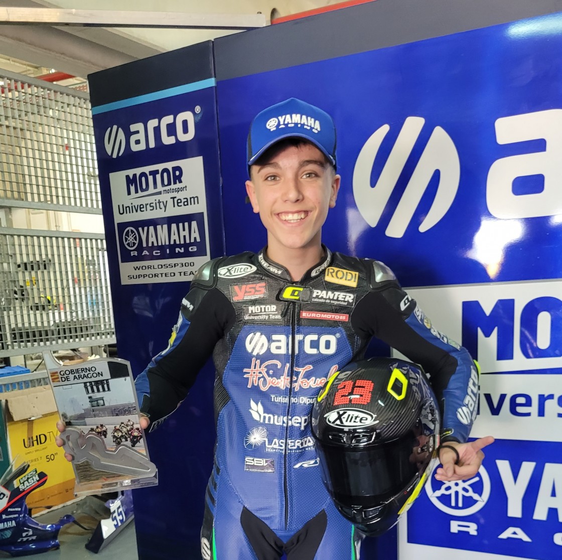 Gonzalo Sánchez vence y convence en Motorland