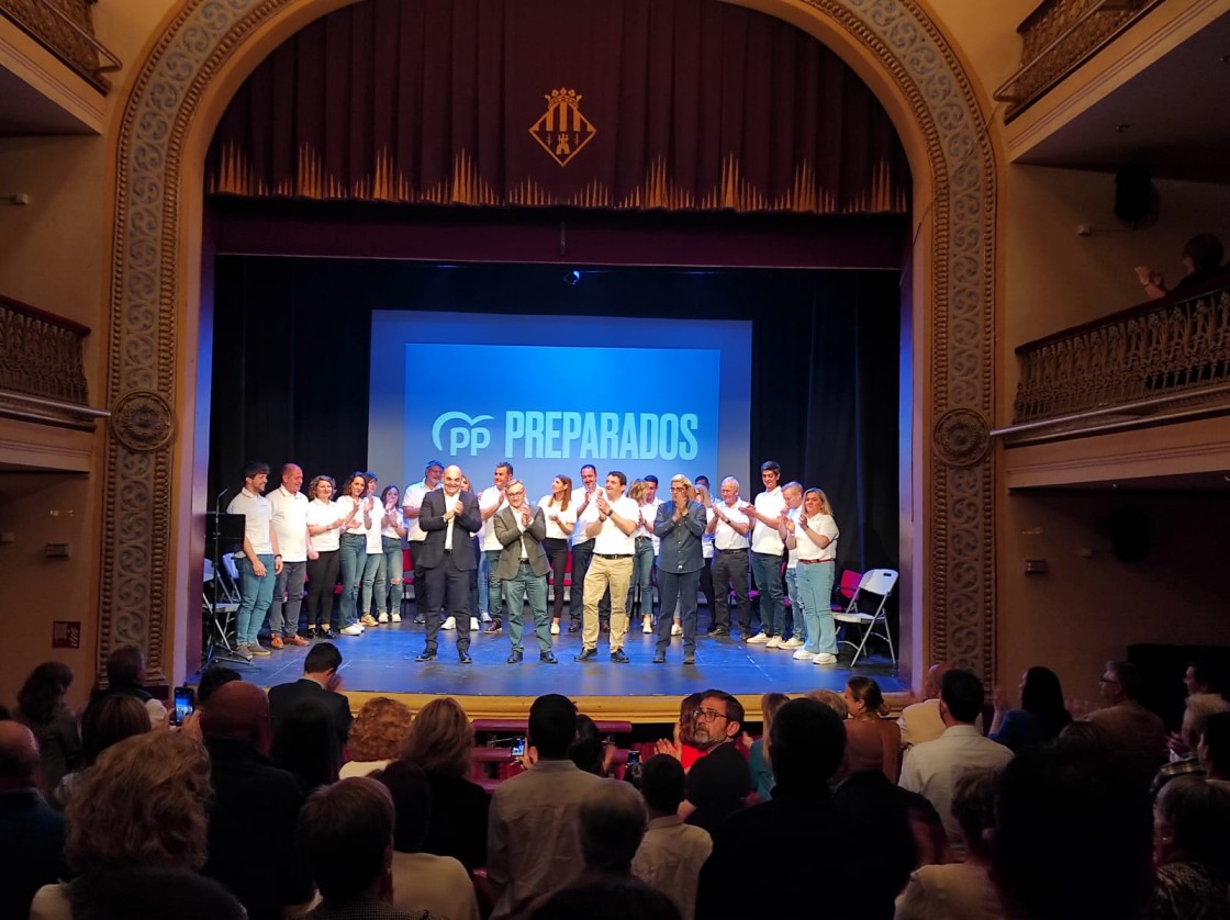 El PP presenta la lista municipal de Alcañiz con apelaciones al “cambio”