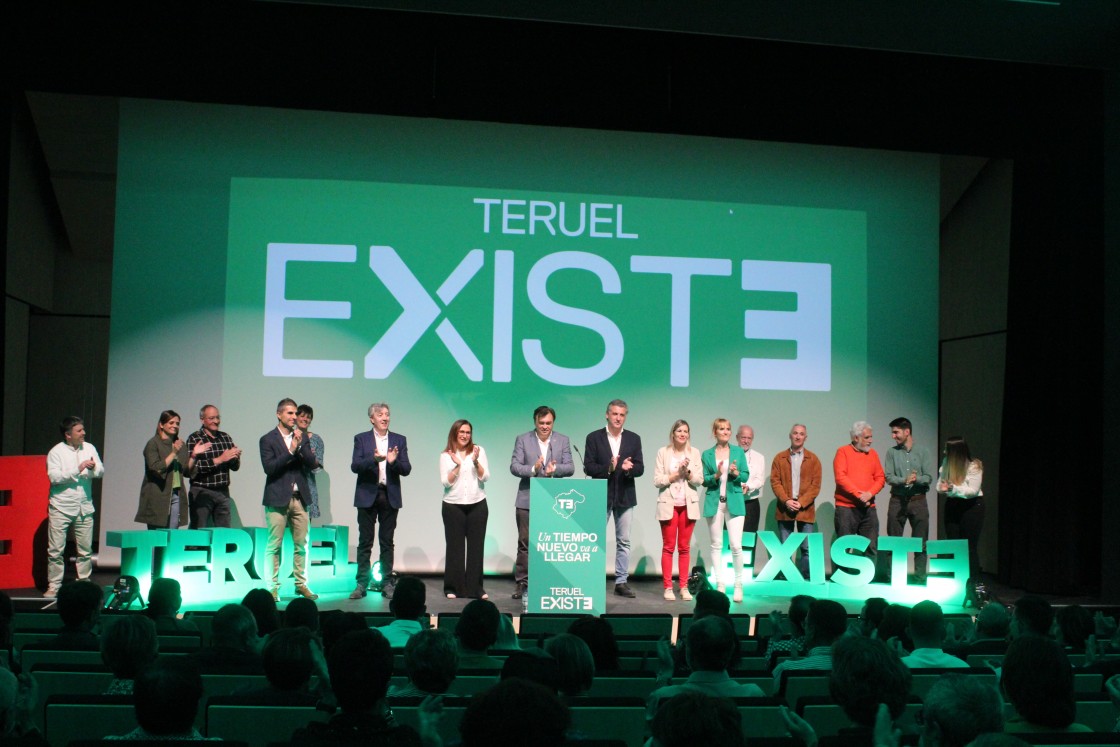 Teruel Existe anuncia un “tiempo nuevo” para la provincia tras estos comicios
