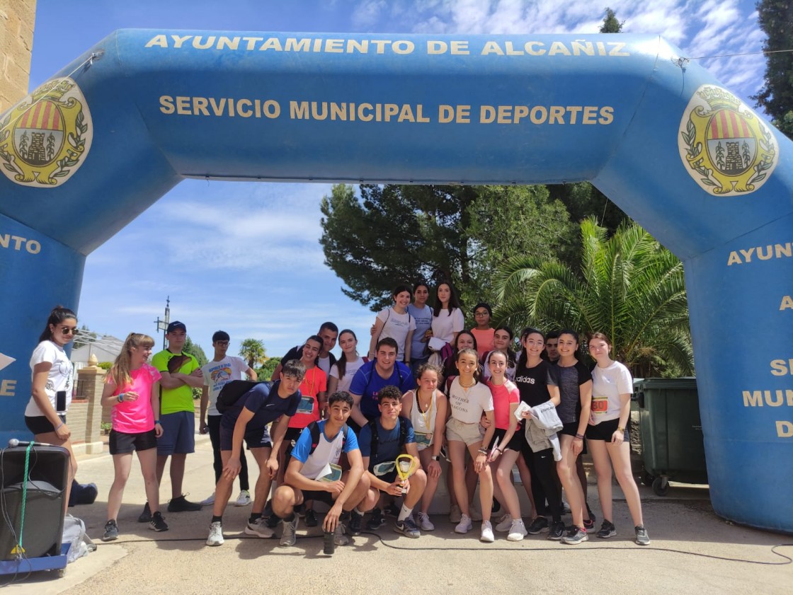 Gran afluencia en el II Trail Escolar Las Ermitas de Alcañiz