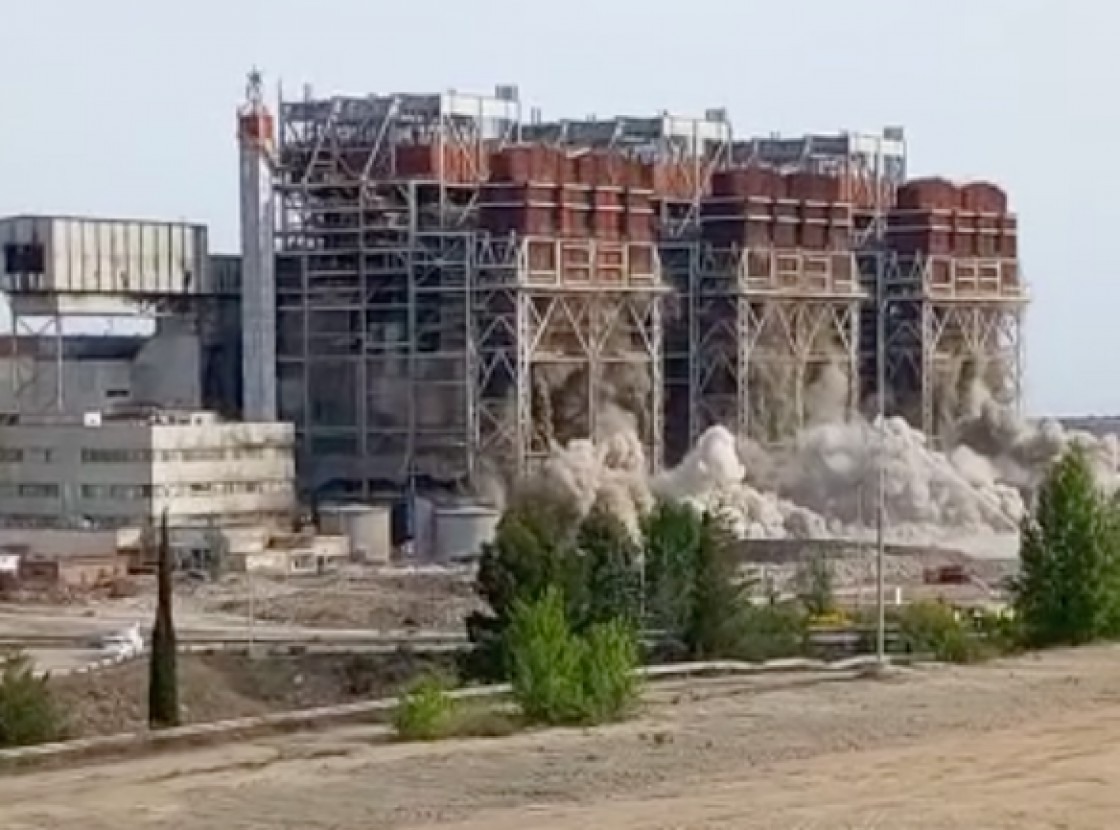 Voladura fallida en las instalaciones que aún quedan en pie en la antigua central de Endesa en Andorra