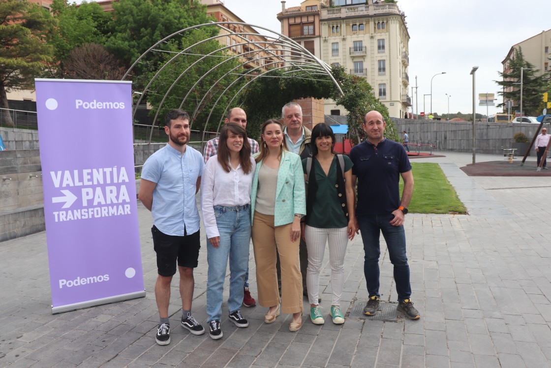 Sandra González, primera en la lista de Podemos-AV al Ayuntamiento de Teruel