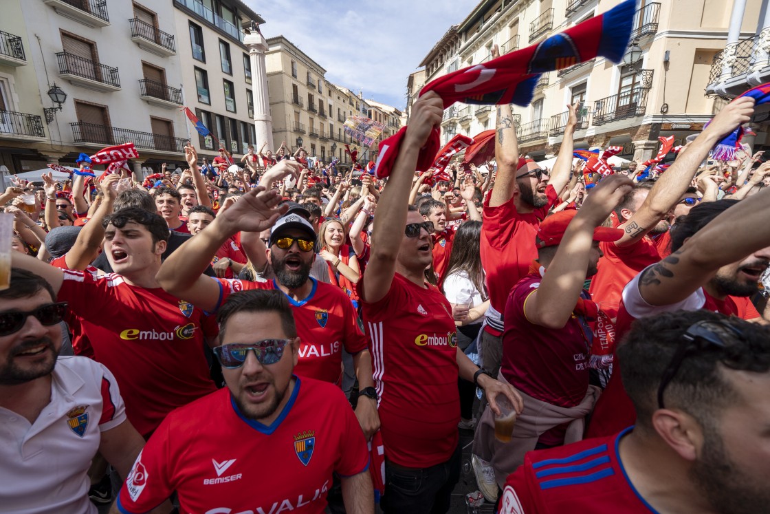 Galería de fotos: así fue la fiesta del CD Teruel, campeón de liga y nuevo equipo de Primera RFEF